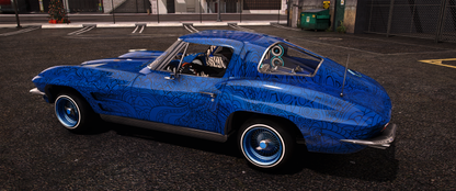 (Debadged) Corvette 1963 Lowrider