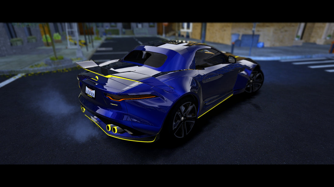 Custom Animated 2022 Jaguar F Type (Tuning)