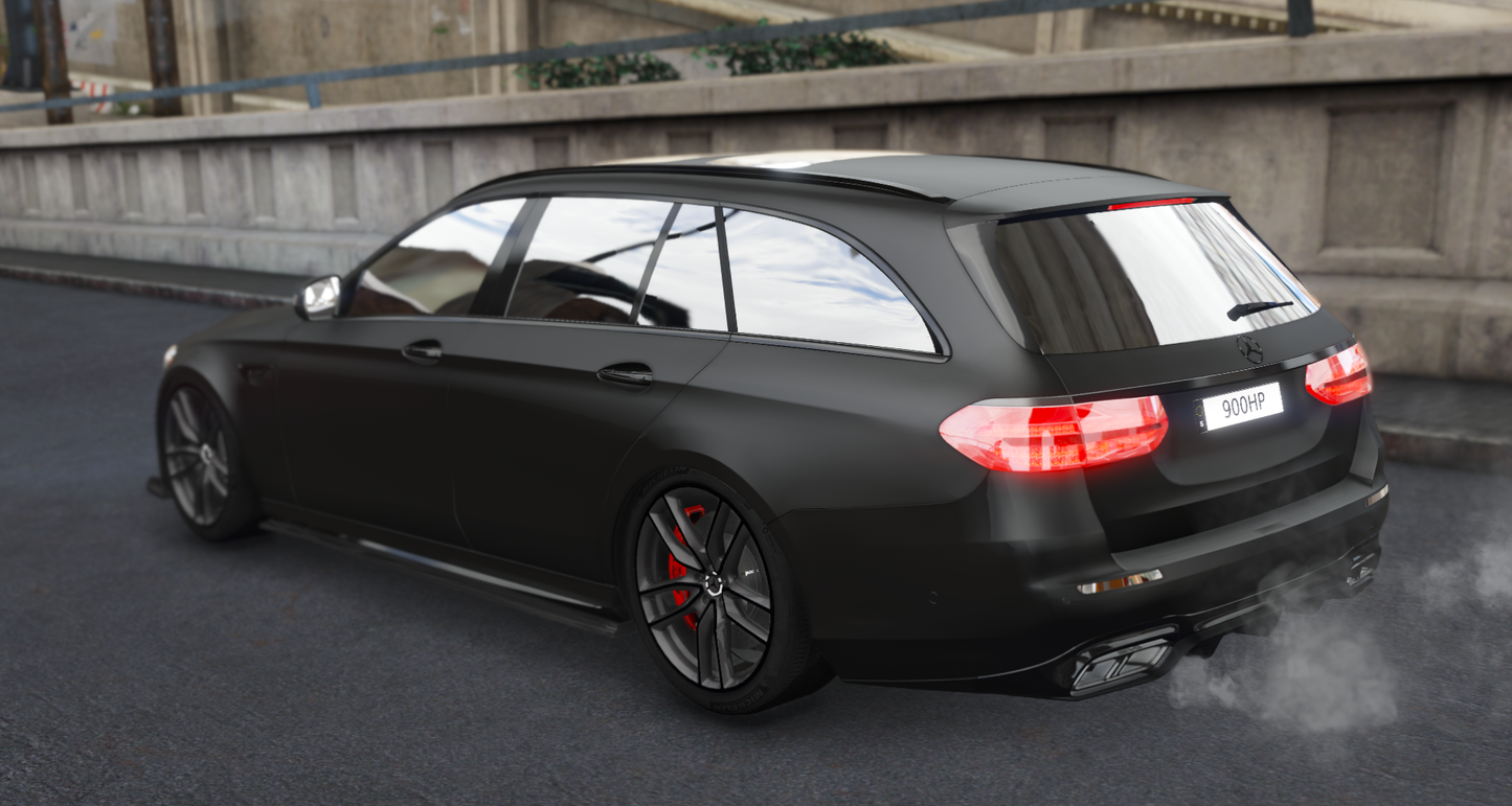 Mercedes estate E63 AMG V8 Biturbo Stage 3 900HK  | Cent