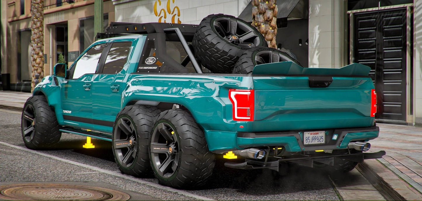 Toyota Tundra 6x6 Custom (6 Seater)