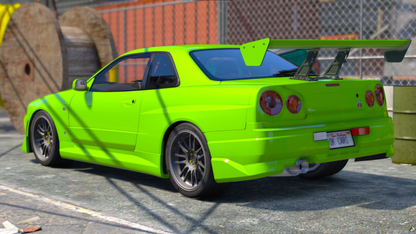Nissan Skyline GT-R 34 2002 (Many Tuning)