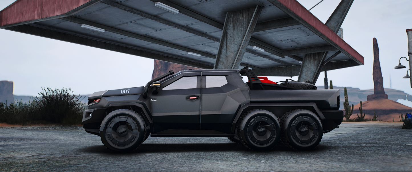 Armored VEHICLE CID 6X6