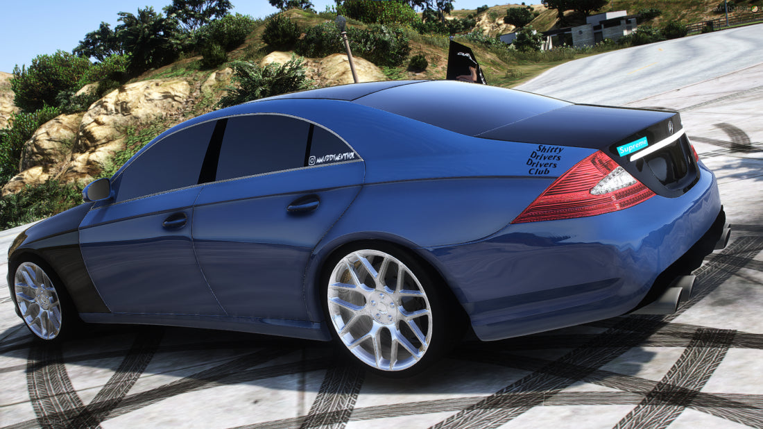 Sideshow Supercharged Mercedes Benz LS Swapped CLS Slider