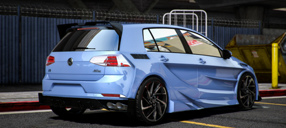 Volkswagen Golf R Abflug