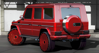 2015 Mercedes G500 AMG on 30 Forgiatos