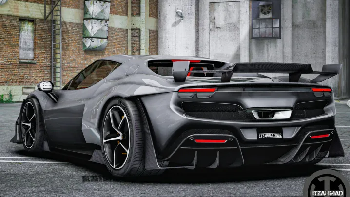 (Debadged) Ferrari 296 GTB BEAST Edition