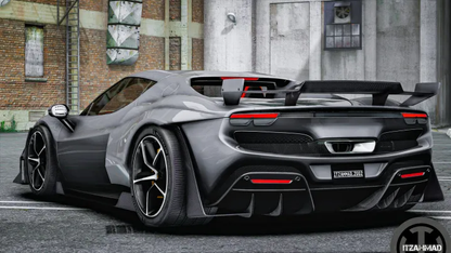 (Debadged) Ferrari 296 GTB BEAST Edition