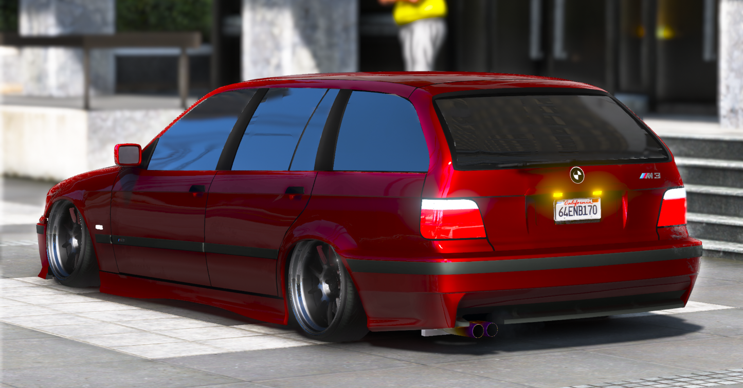 Bmw E36 M3 Stance 2JZ Custom
