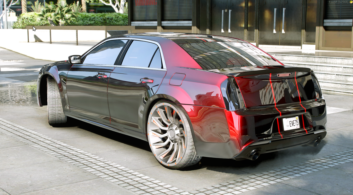 (Debadged) 2020 Chrysler 300 SRT Hellcat On 26s – The Garage