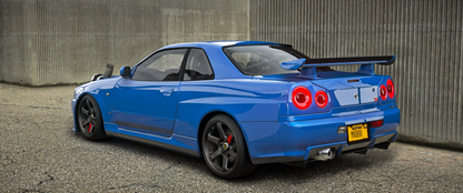 Nissan R34 Skyline with LSX 454 Twin Turbo Swap