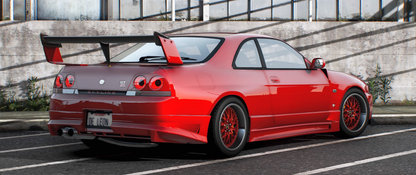 Nissan Skyline GT-R R33 (75 + Tuning Parts)