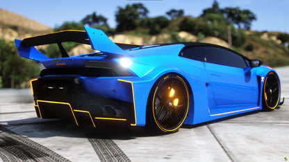 Custom Lamborghini Liberty Walk Squadra Corse