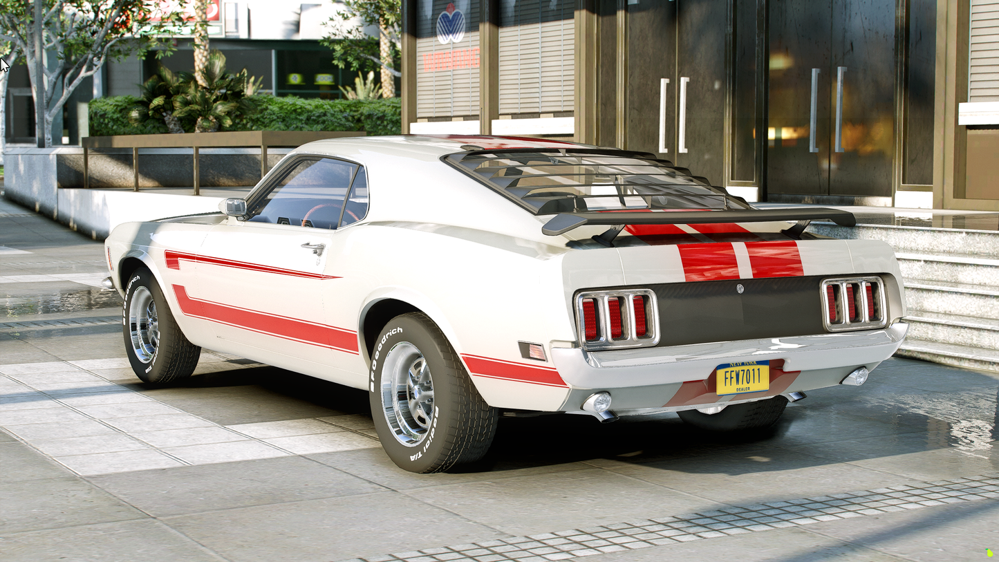 (Debadged) 1970 Ford Mustang 302 Boss