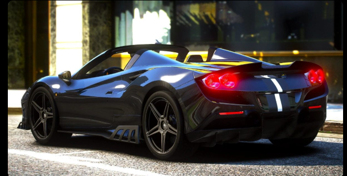(Debadged) 2022 Ferrari F8 Keyvany Spyder (Auto Roof)