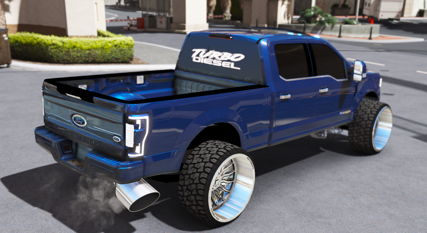 Ford F350 2021 (6 Seater) Changeable Color On Lights | Cent