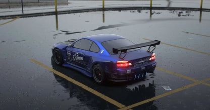 Custom Drift Tuned Animated Nissan Silvia S15