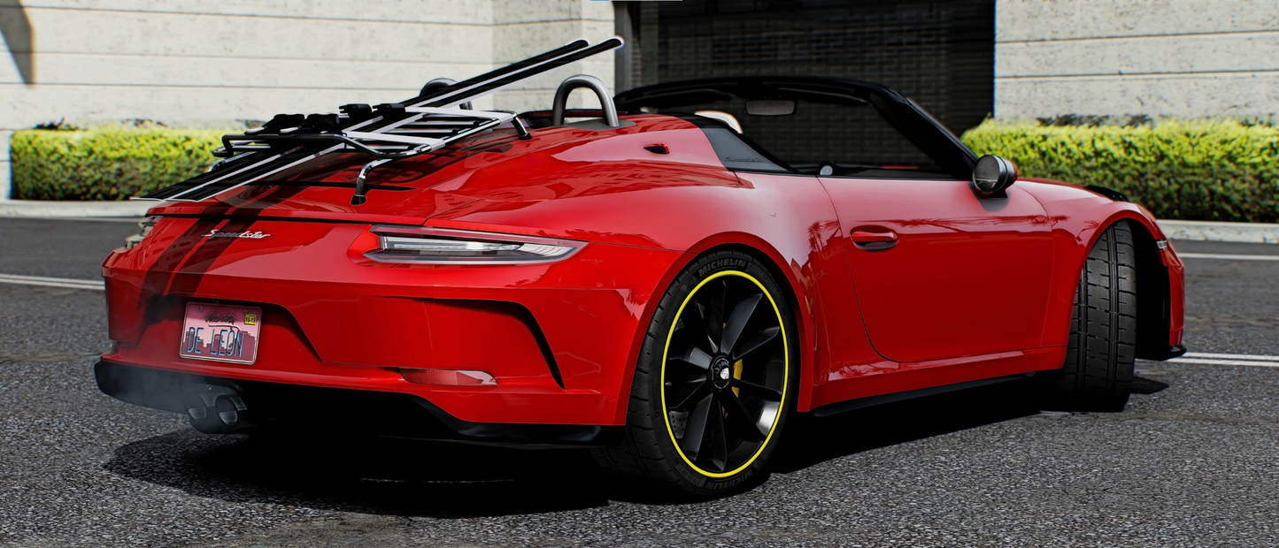 Porsche 911 Speedster Winter Agent Edition 2019