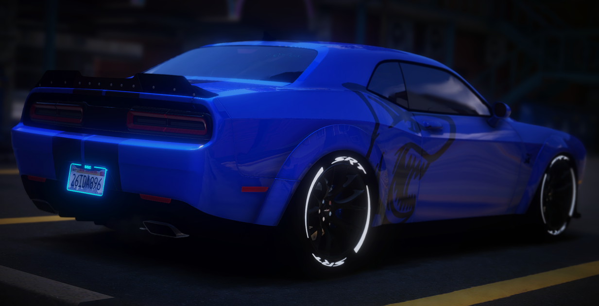 2022 Dodge Challenger Hellcat (Sharkzilla Edition)