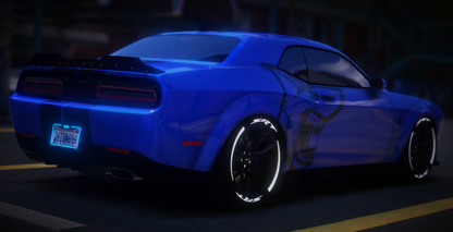 2022 Dodge Challenger Hellcat (Sharkzilla Edition)