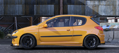 Peugeot 206 Swapped Interior BMW M3 2024 (5 Seater) ( Police Sirens )