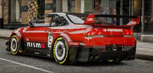 Nissan Skyline GTR R33 1993 Liberty Walk Super Silhouette