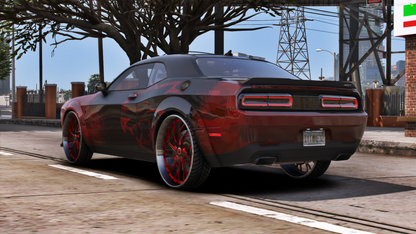 Dodge Challenger Hellcat Redeye On Forgiatos