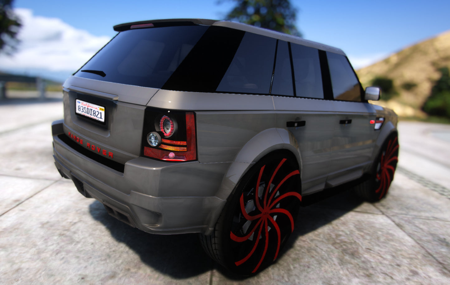 Range Rover on Venice Wheels