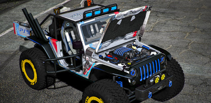 Jeep Trailcat PlayStation 5 God of War [Dinamic Lights]