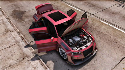 Chrysler 300 SRT Abflug