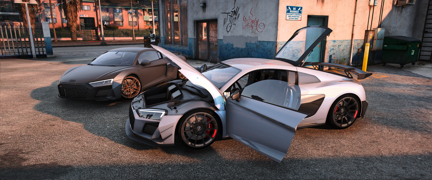 2023 Audi R8 GT & Decennium