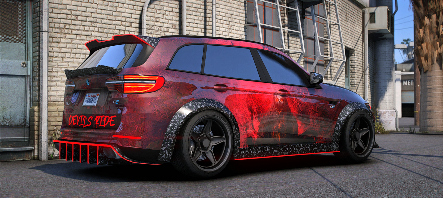 (Lore Friendly) Ubermatch Rebla GT Custom Livery (6 Seater)