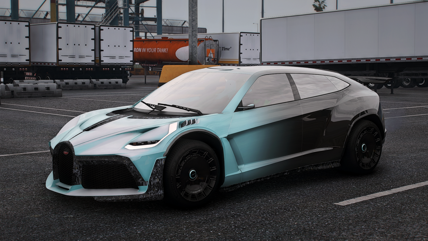 Bugatti Kio Mansory Tiffany Rose