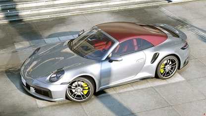 Porsche 911 Turbo S Cabriolet (Removable Roof)