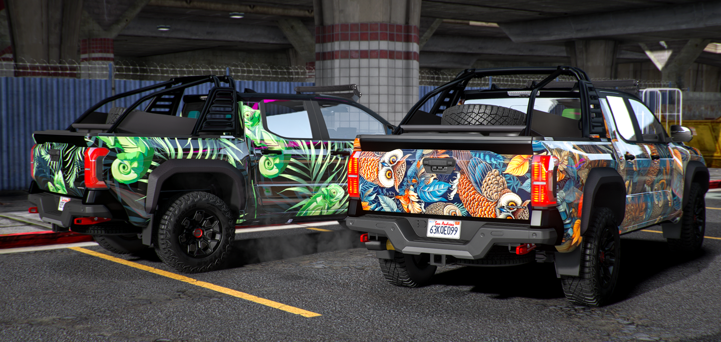 Toyota Tacoma 2024 (4 Liveries)