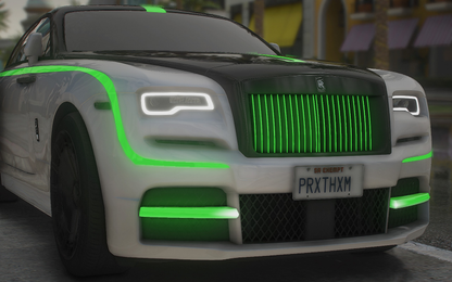 Rolls Royce Wraith With Animated Lights