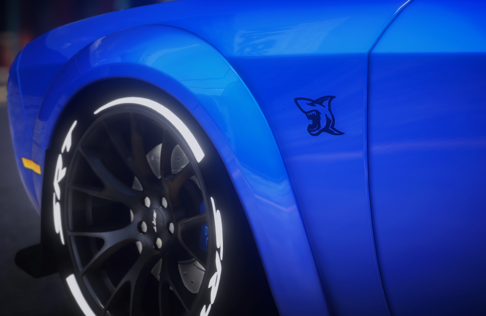 2022 Dodge Challenger Hellcat (Sharkzilla Edition)