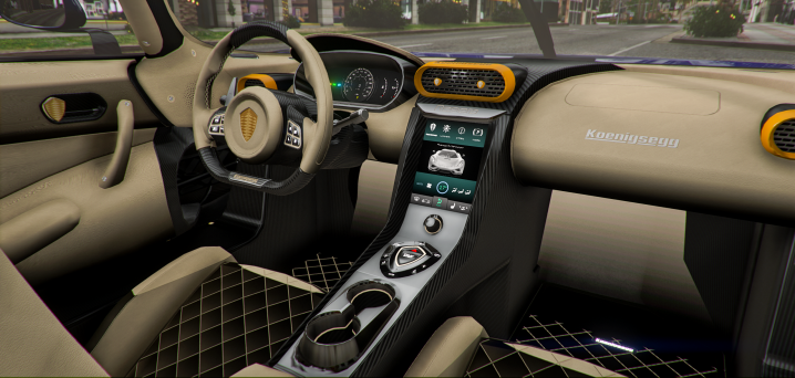 Koenigsegg Regera Gold Editon