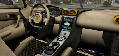 Koenigsegg Regera Gold Editon