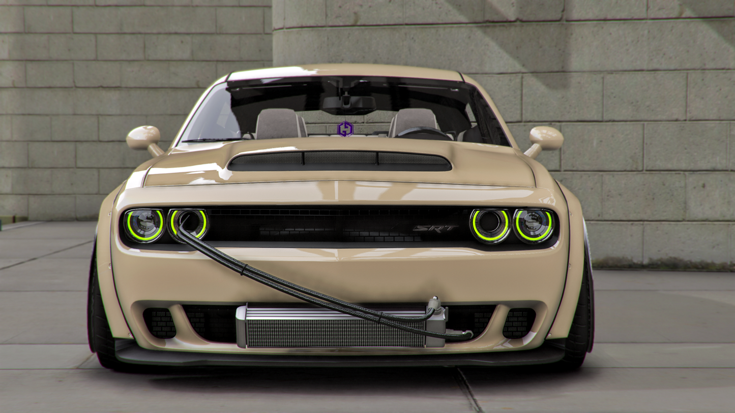 2017 Dodge Demon Liberty Walk Vert Bagged