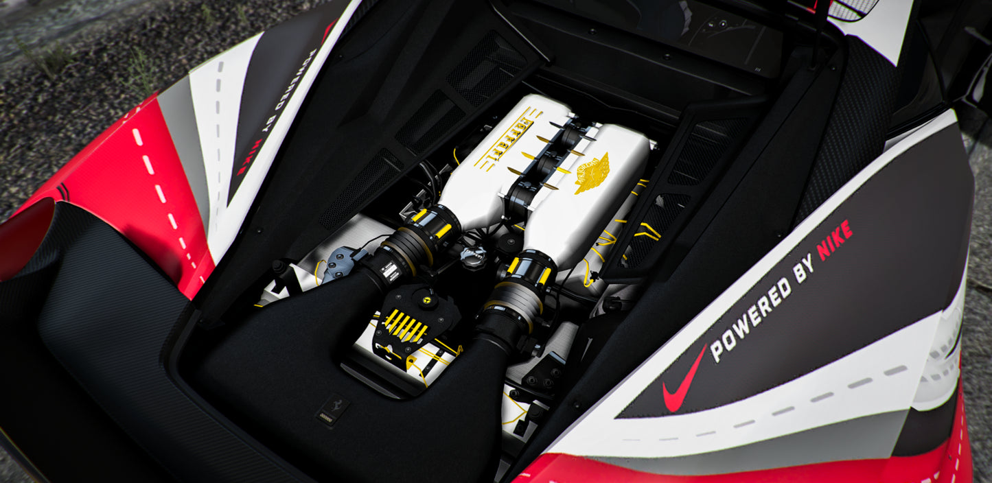 Ferrari 458 Air Jordan 1 [60+ Tuning Parts] [Dinamic Lights]