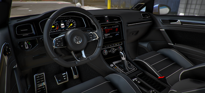 Volkswagen Golf R Abflug