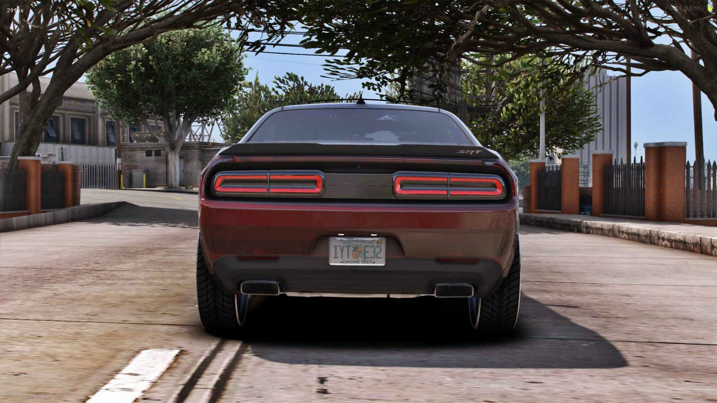 Dodge Challenger Hellcat Redeye On Forgiatos