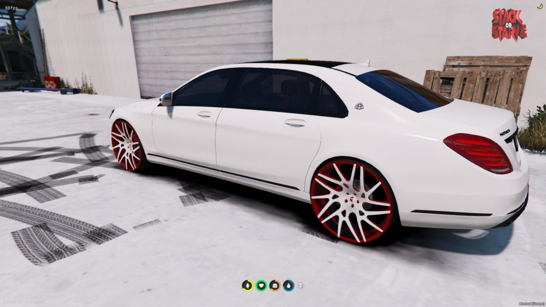 Custom Mercedes Maybach S650 on Forgiatos