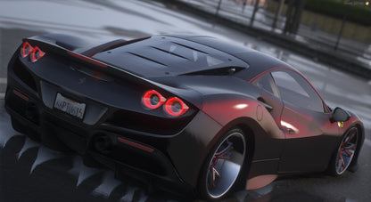 Ferrari F8 Tributo Slammed