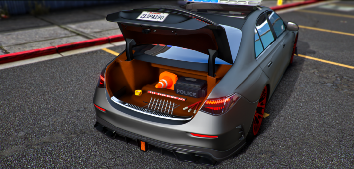 Mercedes S500 Mansory Police