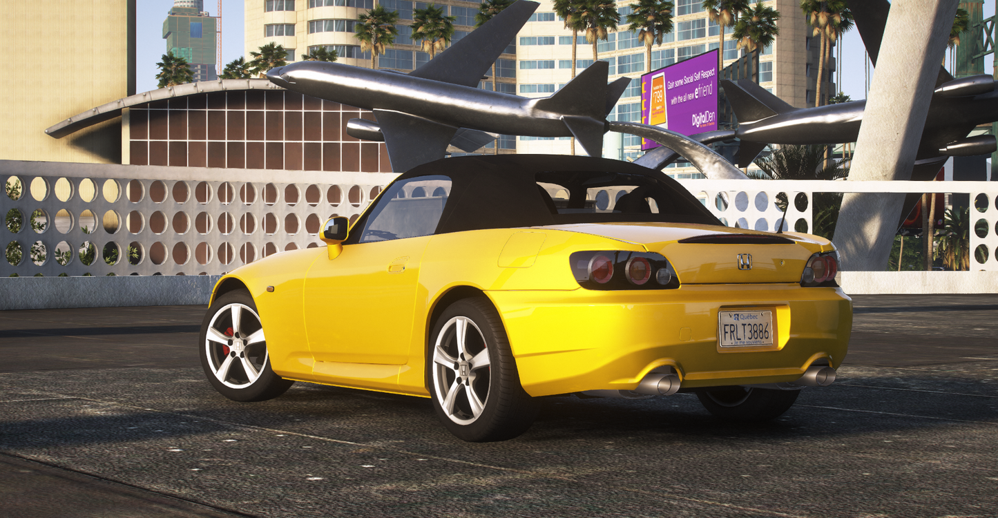 (Badged/Debadged) Honda S2000 AP2 (Tuning + Animated Roof + Liveries)