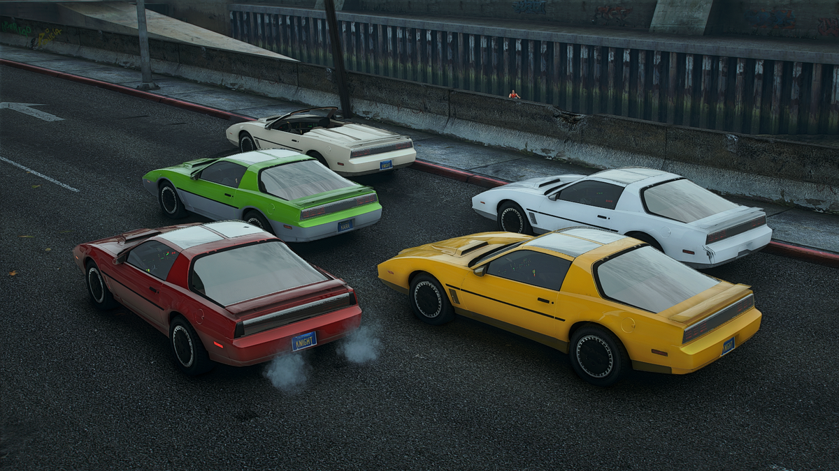 Knight Rider 4 Knight Rider 4 Versions – The Garage