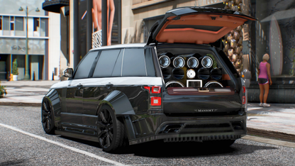 Range Rover Autobiography Mansory Gangs
