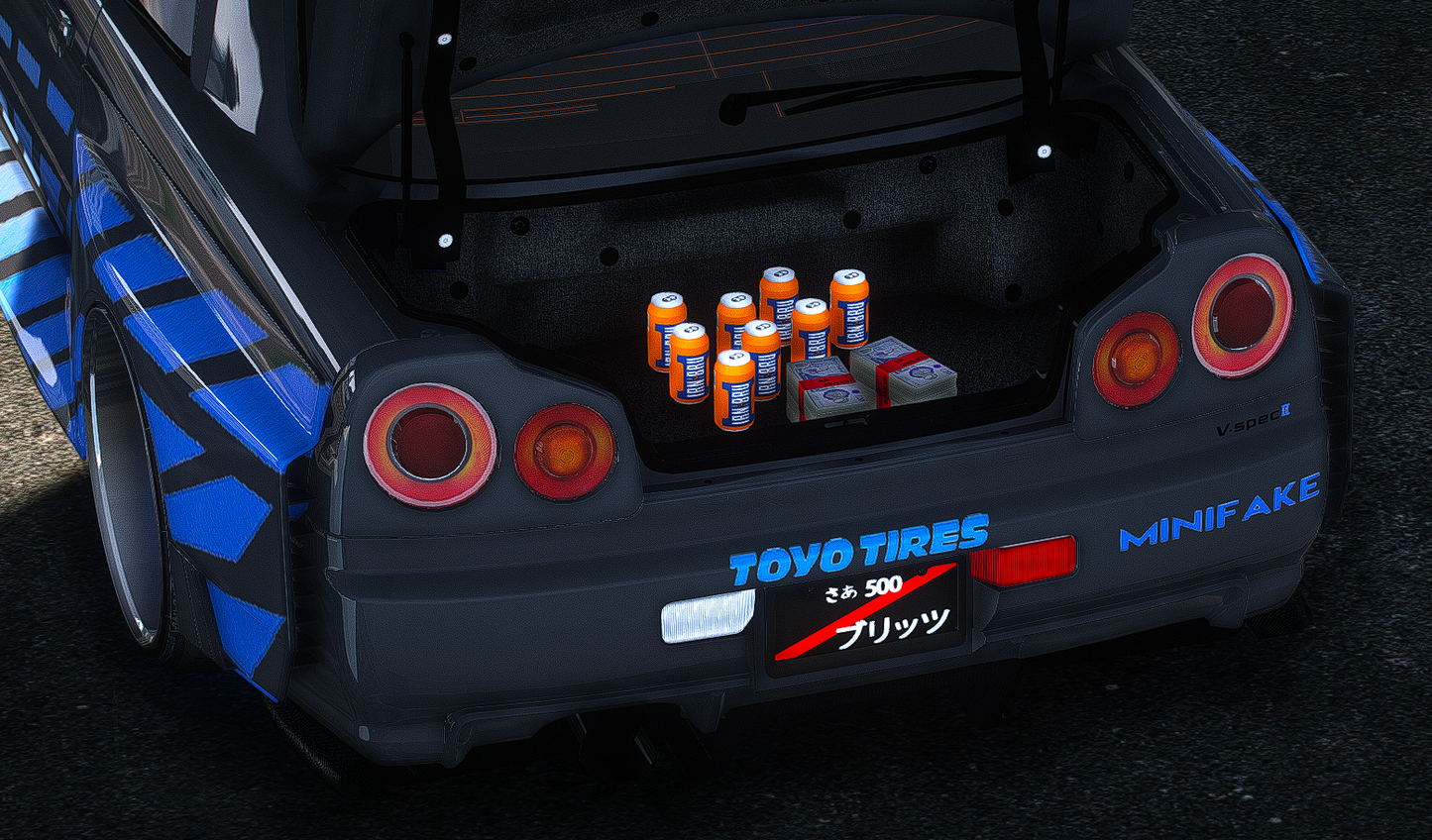 Nissan Skyline R34 GTR Hycade Custom