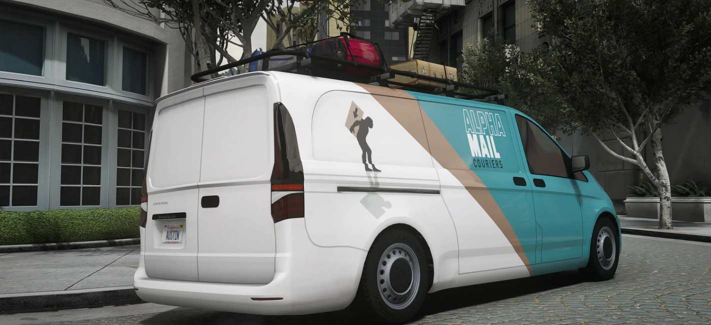 (Lore Friendly) Benefactor Service Van